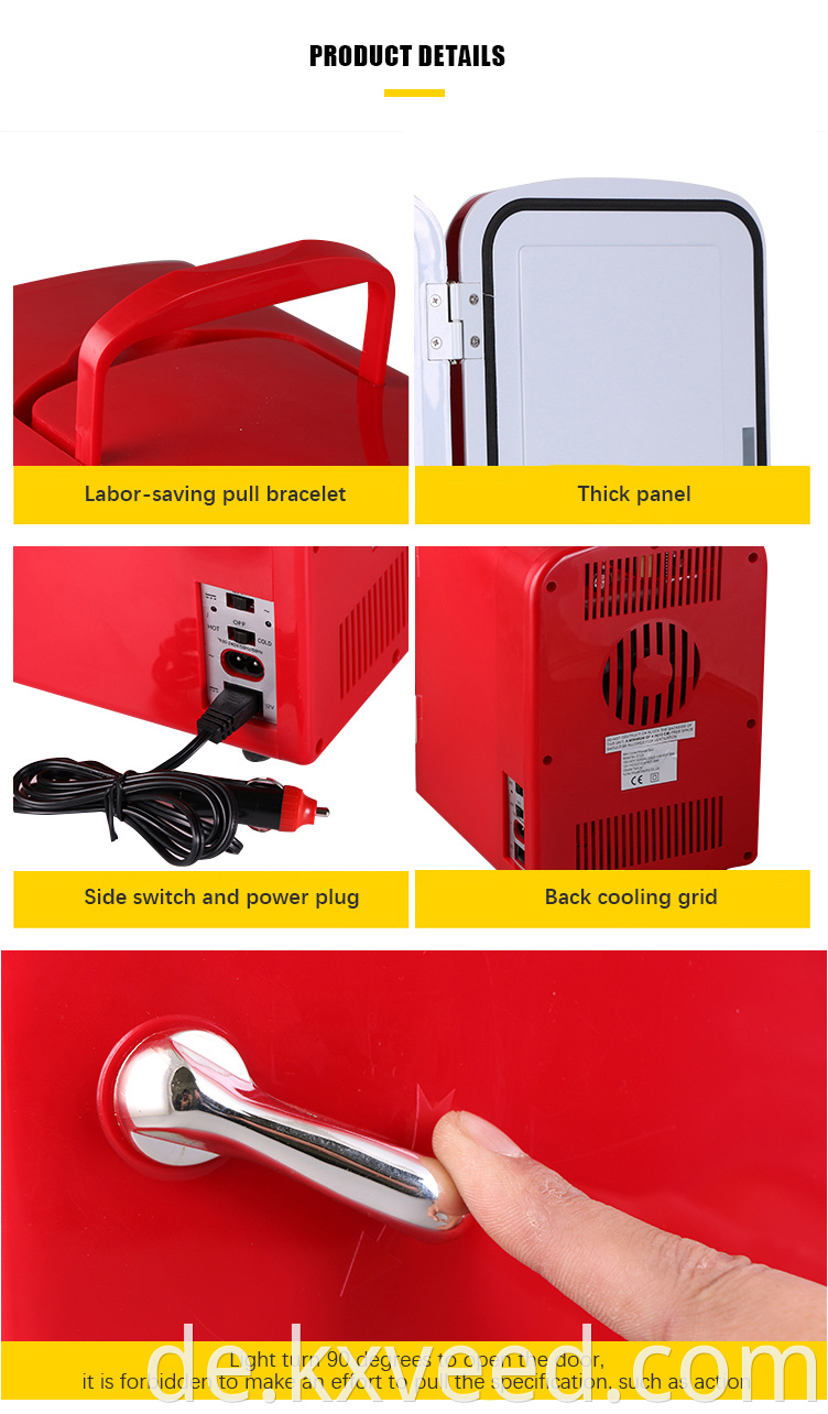 12 V 110V-220V Mini-Kühlschrank thermoelektrischer Kühler und wärmerer Kühlschrank 4L Kühlschrankkühler